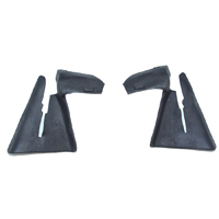 71-73 Chevrolet Fullsize 2 Dr Hardtop/Convertible Rear Quarter Window U-Seals