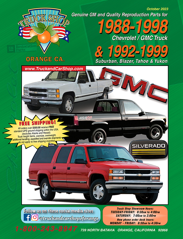 88-99 Chevrolet & GMC Trucks