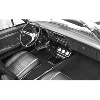 67 Camaro Coupe With Front Buckets Deluxe Seat Upholstery Front And Rear