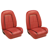 67 Camaro Deluxe Interior Pre Assembled Bucket Seat Assemblies