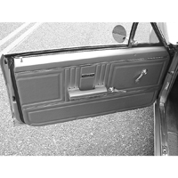 67 Camaro Front Standard Door Panel Moldings, Replacement Style Pair