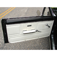 67 Camaro Front With Deluxe Upper Door Panel Retainer Molding LH or RH