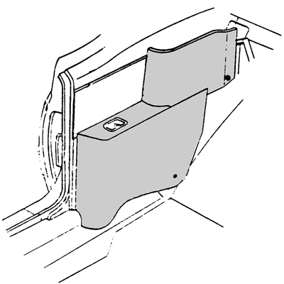 Convertible Rear Arm Rest Panels