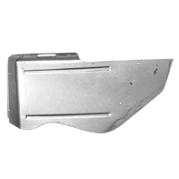 67 Camaro Convertible Rear Arm Rest Panels, Right Lower