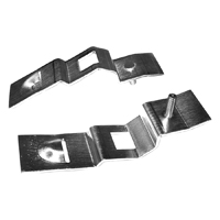 67-69 Camaro Rear Fold Down Seat Brackets, Pair, Holds The Seat To The Floor Pan