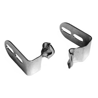 67 Camaro Fold Down Rear Seat Latch Catch Pair