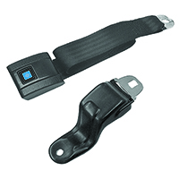 67-69  Camaro Seat Belts, Standard, Front, Black, Each