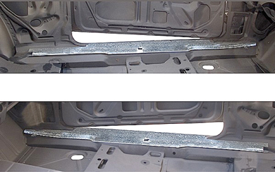 67-69 Camaro Coupe Wire Loom Shiels Set, Under The Carpet Below The Sill Plates