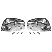 67 Camaro Convertible Left & Right Hand Sun Visor Support, Show Quality