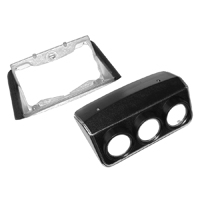 67 Camaro Top & Bottom Console Gauge Housings