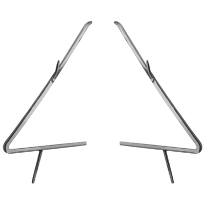 67 Camaro Left & Right Hand Vent Window Glass Frames