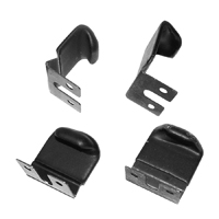 67-69 Camaro Roof Rail Weatherstrip Blow Out Clips 4 Pieces