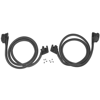 67 Camaro Hardtop / Convertible Door Weatherstrip, Original Latex