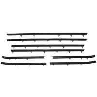 67 Camaro Coupe Window Felt Kit, 8 Piece Original Style