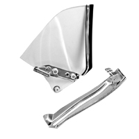 67-69 Camaro Coupe Left Hand Clear Quarter Window Assembly