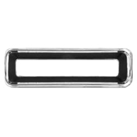 67 Camaro Left Hand Tail Light Bezel, Import
