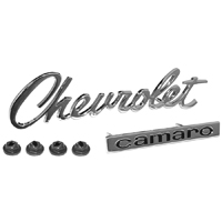 67 Camaro Header Panel Emblem
