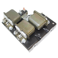 67 Camaro RS Headlight Relay Mounting Plate Relay Assembly