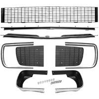 67-68 Camaro RS Grill & Front End Molding Kit