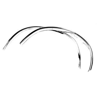 67-68 Camaro Left Hand Front Fender Wheel Opening Molding, Reproduction