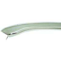 67 Camaro Chrome Convertible Windshield Header Moldings, Pair