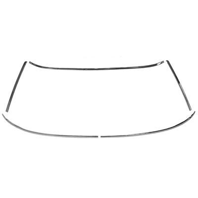 67-69 Camaro Convertible Front Windshield Molding Kit, Original Type