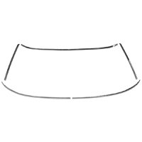 67-69 Camaro Coupe Front Windshield Molding Kit, Original Type