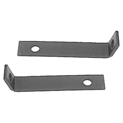 67-68 Camaro Rear Lower Bumper Guard Brackets, Short Guards