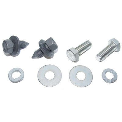 67-68 Camaro Rear Bumper Guard Bolt Kit, For Tall Guards