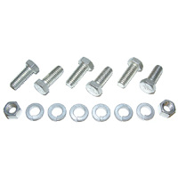 67-68 Camaro Rear Bumper Guard Bolt Kit, For Short Guards