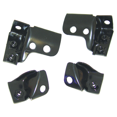 67-68 Camaro Rear Bumper Bracket Kit, 4 Pieces