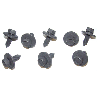 67-69 Camaro Rear Bumper Bracket Bolt Kit, 8 Pieces