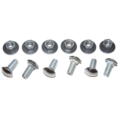 67-69 Camaro Rear Bumper Mounting Kit, 12 Pieces