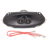 67-69 Camaro With A/C Dual Front Speaker Set, Upgraded Version
