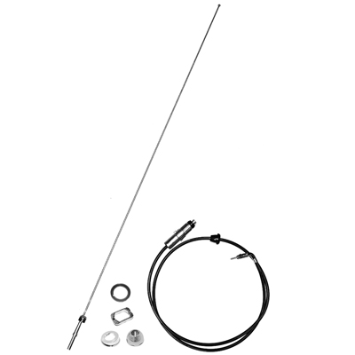 67-68 Camaro Fixed Mast Front Antenna Kit