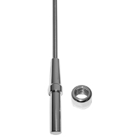 67-69 Camaro Oval Replacement Antenna Mast, Plug In Type