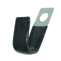 67-72 Camaro Plastic Wiring Gutter Coated Metal Straps 2