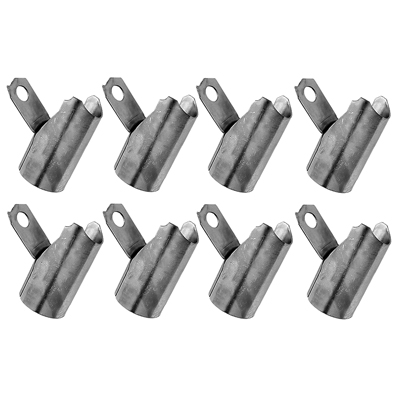 67-71 Camaro Big Block Silver Spark Plug Heat Shield Set, Set of 8