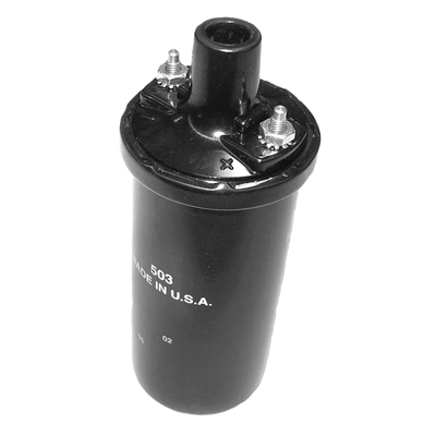 55-74 Chevrolet Full Size Car, Stock Standard 12 Volt Ignition Coil