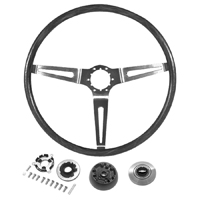 67-68 Camaro Walnut Simulated Wood Steering Wheel Kit