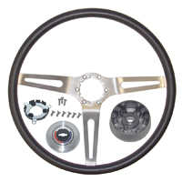 67-68 Camaro Comfort Grip Steering Wheel Kit, Black