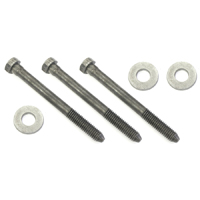 67-76 Camaro Steering Box Bolt Kit, 3 Bolts And Washers