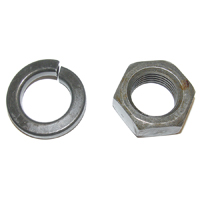 67-81 Camaro Pitman Arm Nut & Lock Washer