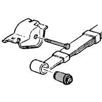 67-81 Camaro Leaf Spring Front Eye Bushing