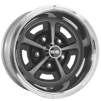 69 Camaro Super Sport Wheel Silver & Black 14