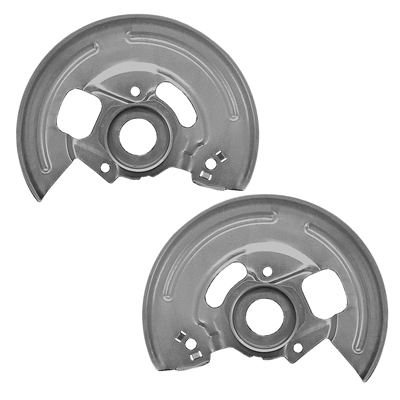 69-74 Chevelle / El Camino Disc Brake Backing Plates with Single Piston Calipers LH & RH, Correct GM