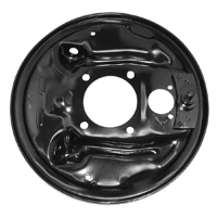 67-69 Camaro Right Hand Rear Brake Drum Backing Plate, Each