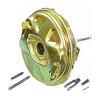 67-69 Camaro Power Brake Booster, Exact Reproduction, Gold Cadmium Plated
