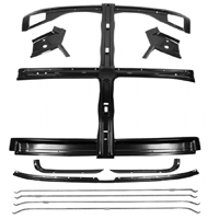 67-68 Camaro Roof Panel Brace Kit, 13 Pieces