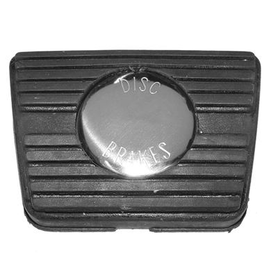 67-69 Camaro 4 Speed Brake Pedal Pads With Disc